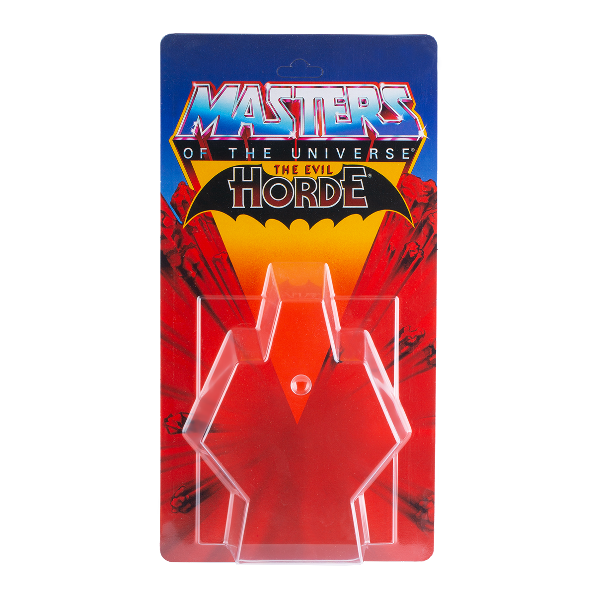 Masters of the Universe Schiebeblister Modell A + US Horde Karte