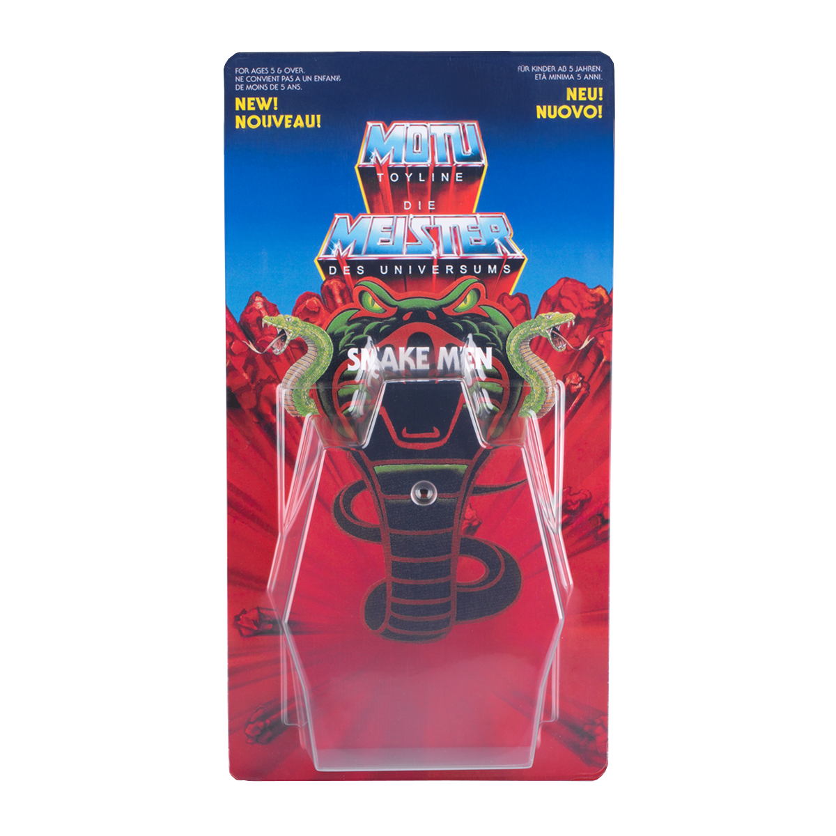 Masters of the Universe Schiebeblister Modell B + Evil Horde Karte