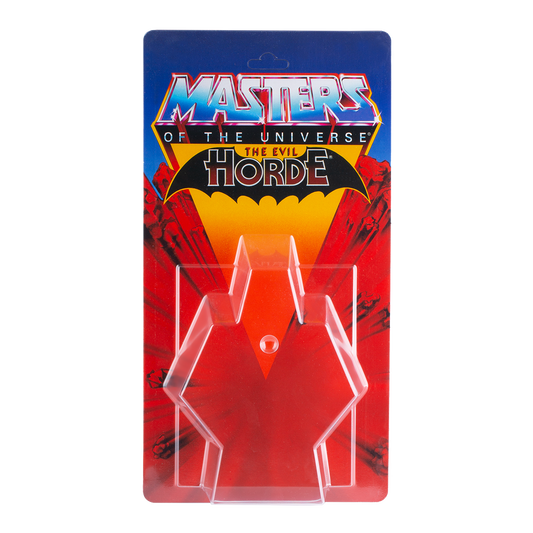 Masters of the Universe Schiebeblister Modell A + US Horde Karte