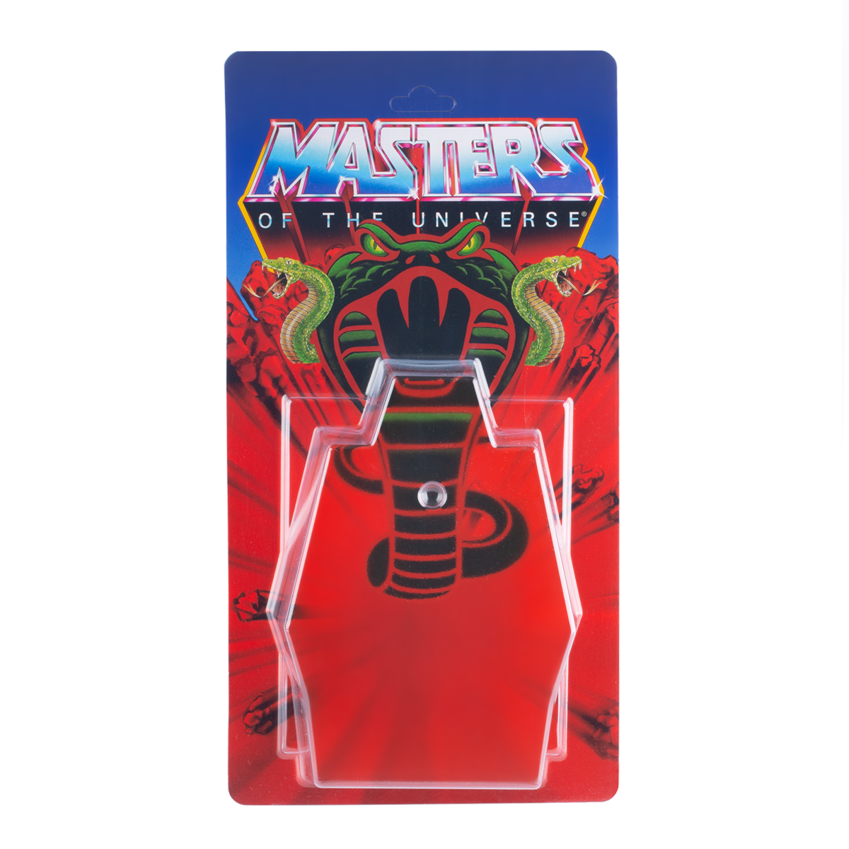 Masters of the Universe Schiebeblister Modell B + US Snake Karte